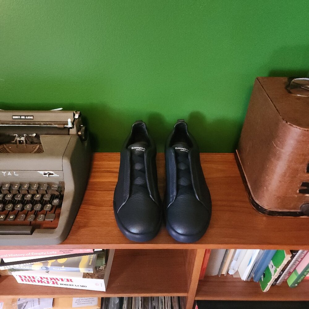 Ermenegildo Zegna Couture Triple Stitch sneakers Sz 9